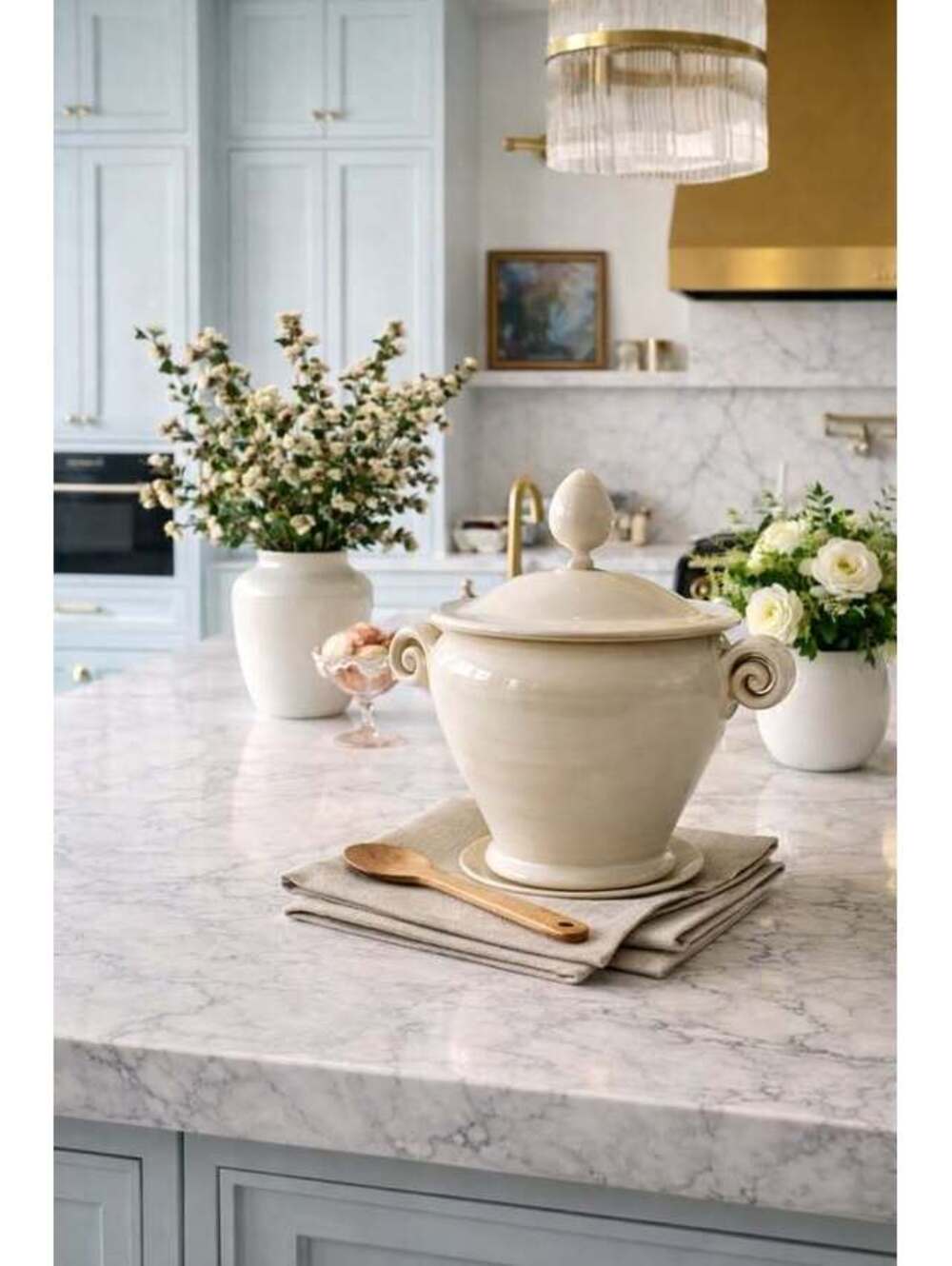 Gorgeous Global Views Italian Tureen 10"x10" Neoclassical **Display Suite Sale